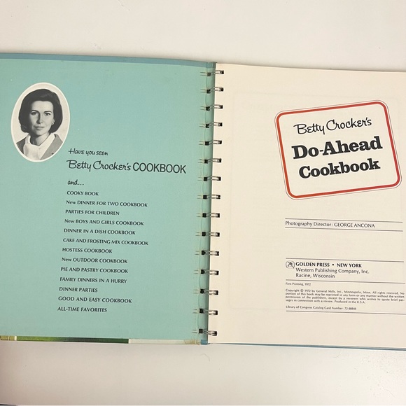 Betty Crocker Do-Ahead Cookbook From the Freezer and the Refrigerator - Picture 7 of 16